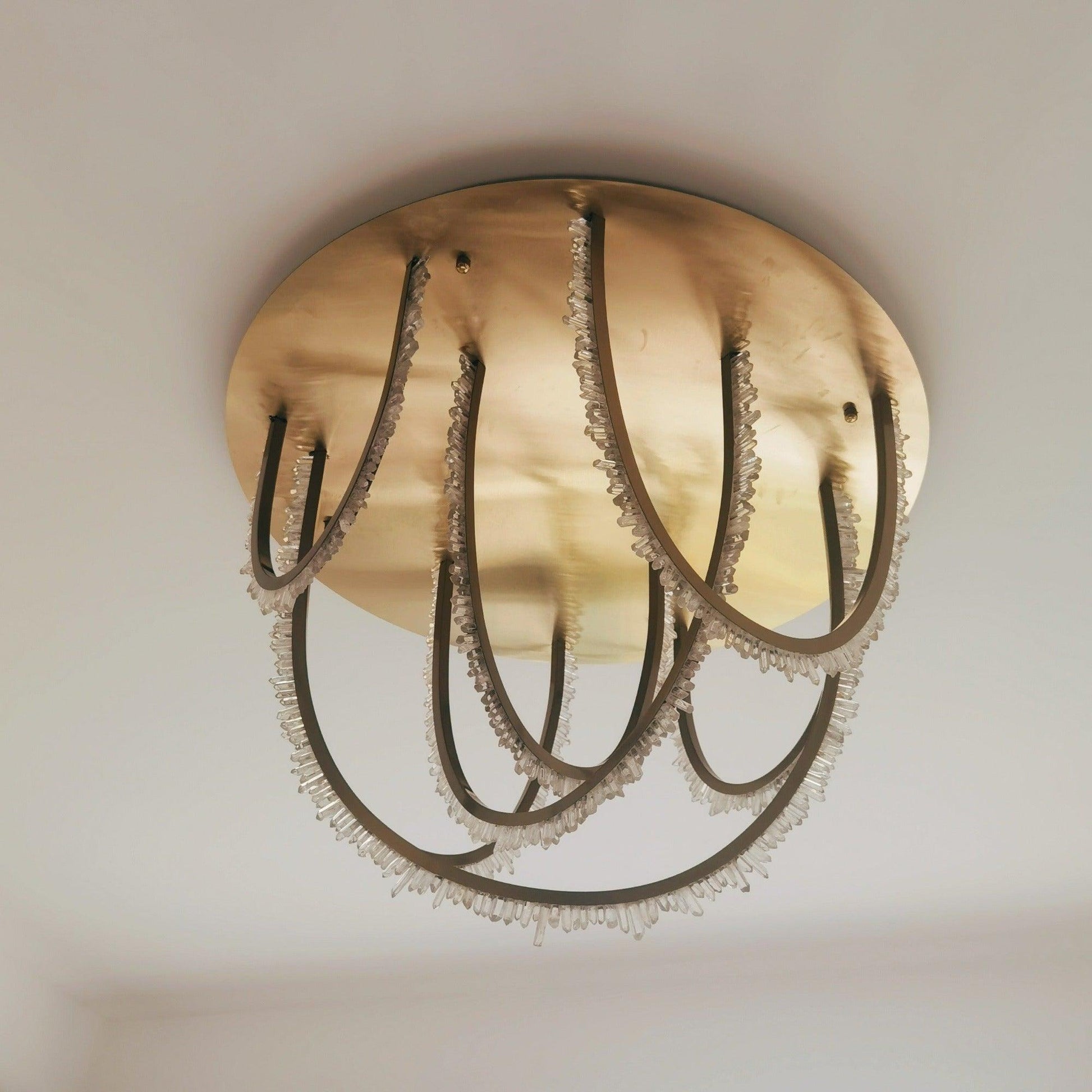 Crystal Individual Creativity Corde Crystal Ceiling Light-Neutral Decor