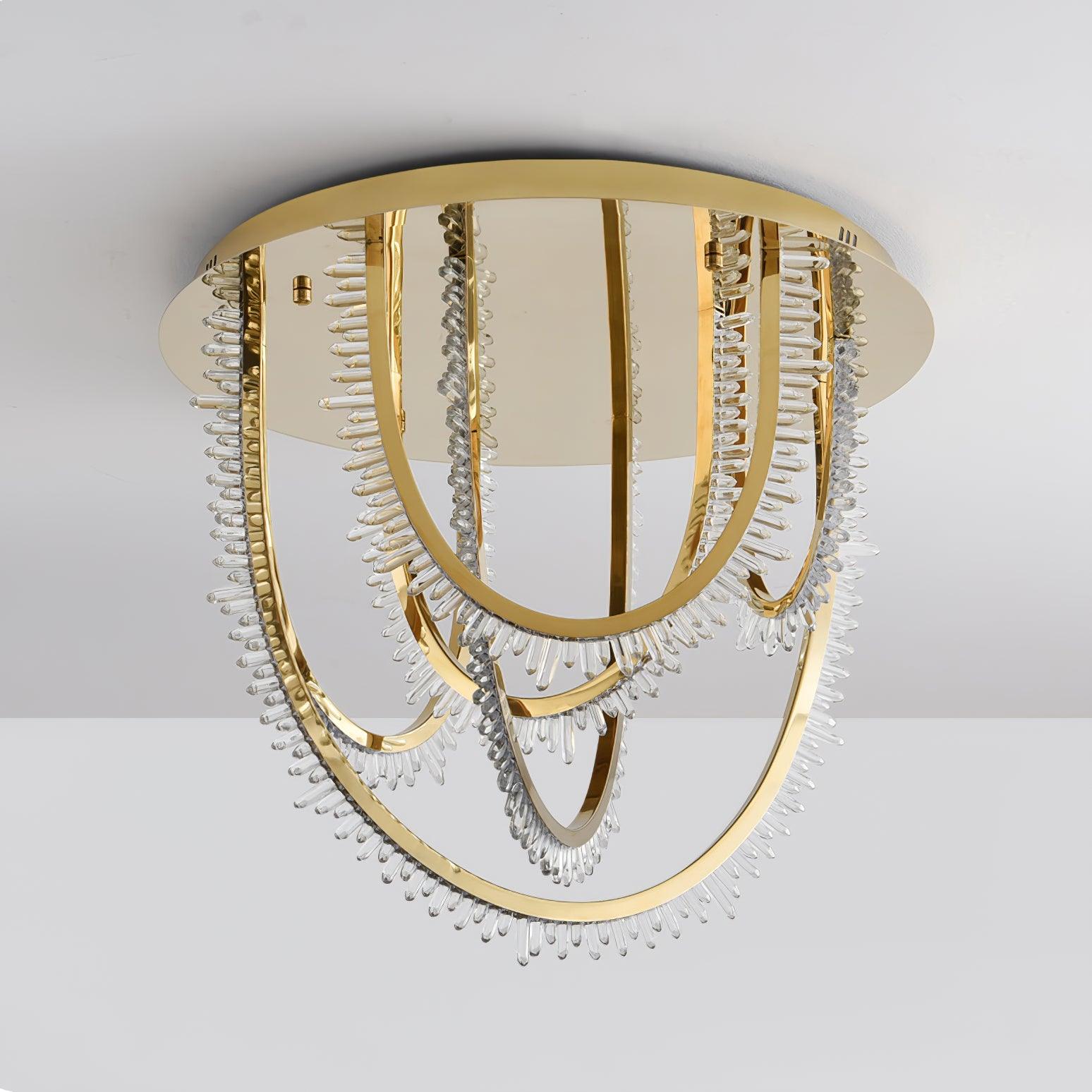 Crystal Individual Creativity Corde Crystal Ceiling Light-Neutral Decor
