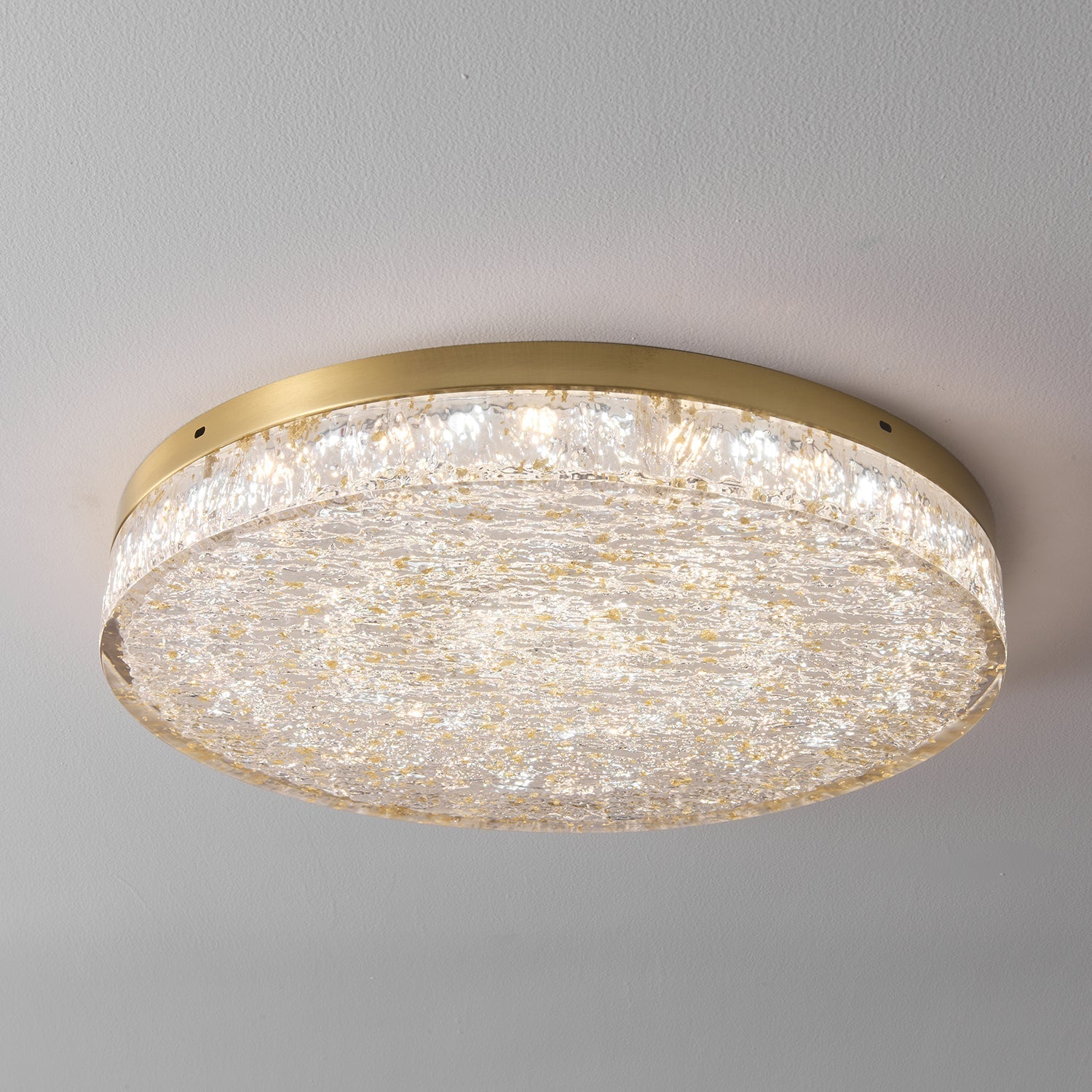 Draven Postmodern Luxury Core Crystal Resin Ceiling Lamp-Neutral Decor