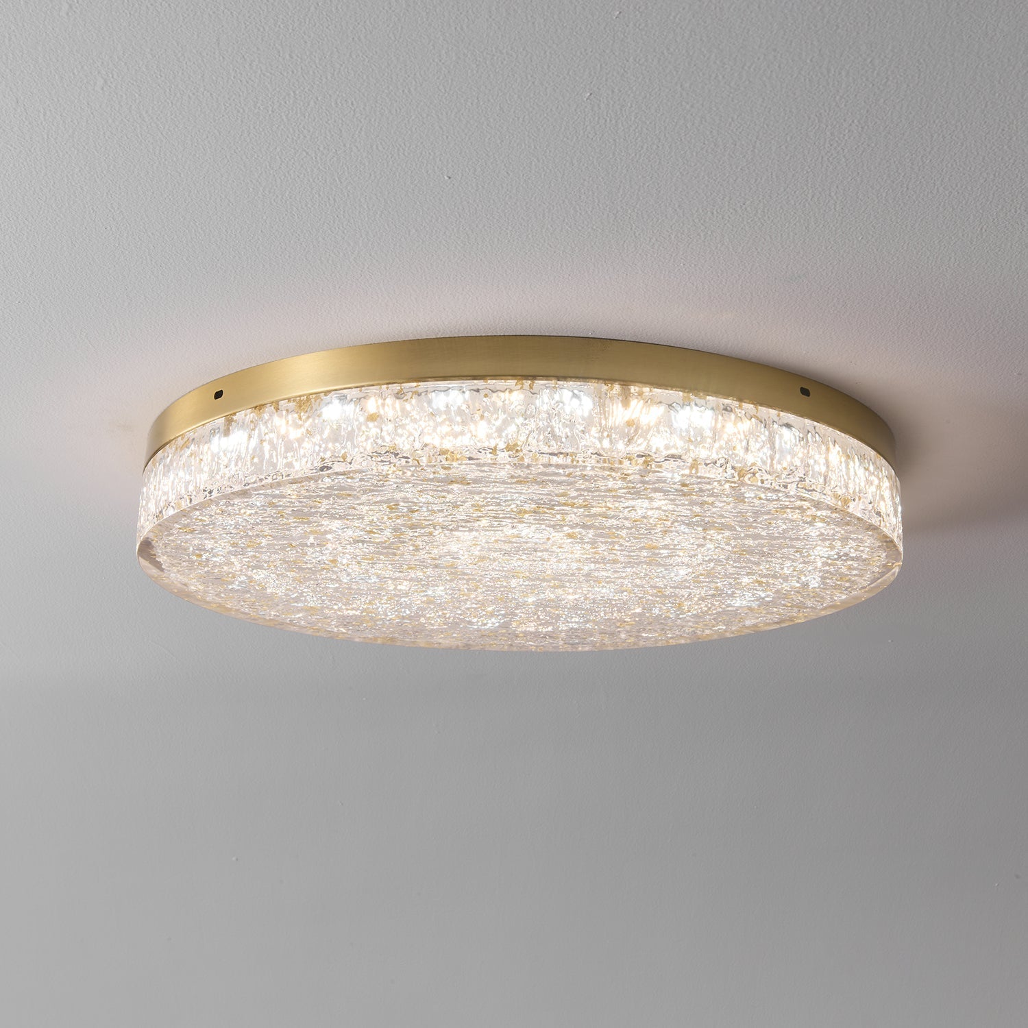 Draven Postmodern Luxury Core Crystal Resin Ceiling Lamp-Neutral Decor