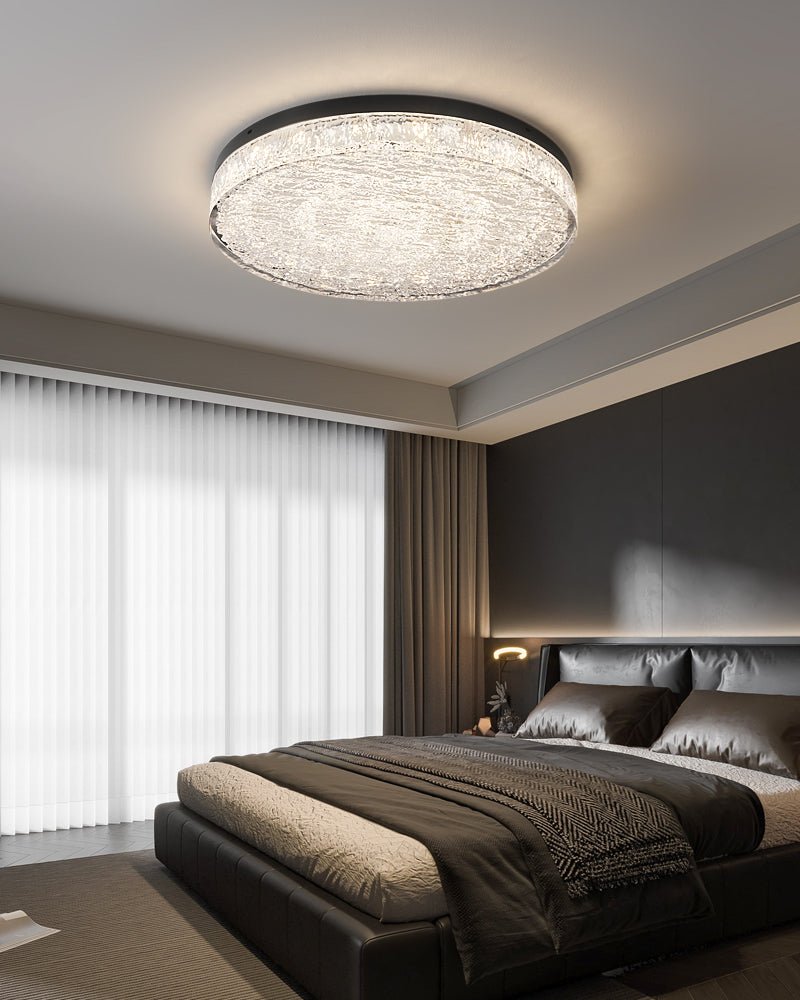 Draven Postmodern Luxury Core Crystal Resin Ceiling Lamp-Neutral Decor