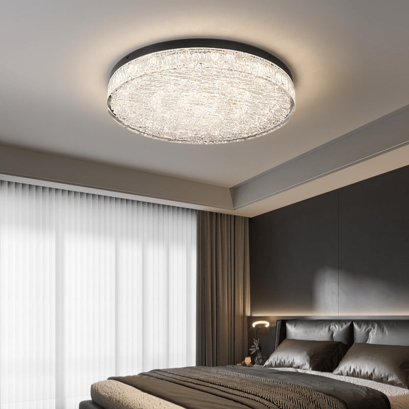 Draven Postmodern Luxury Core Crystal Resin Ceiling Lamp-Neutral Decor