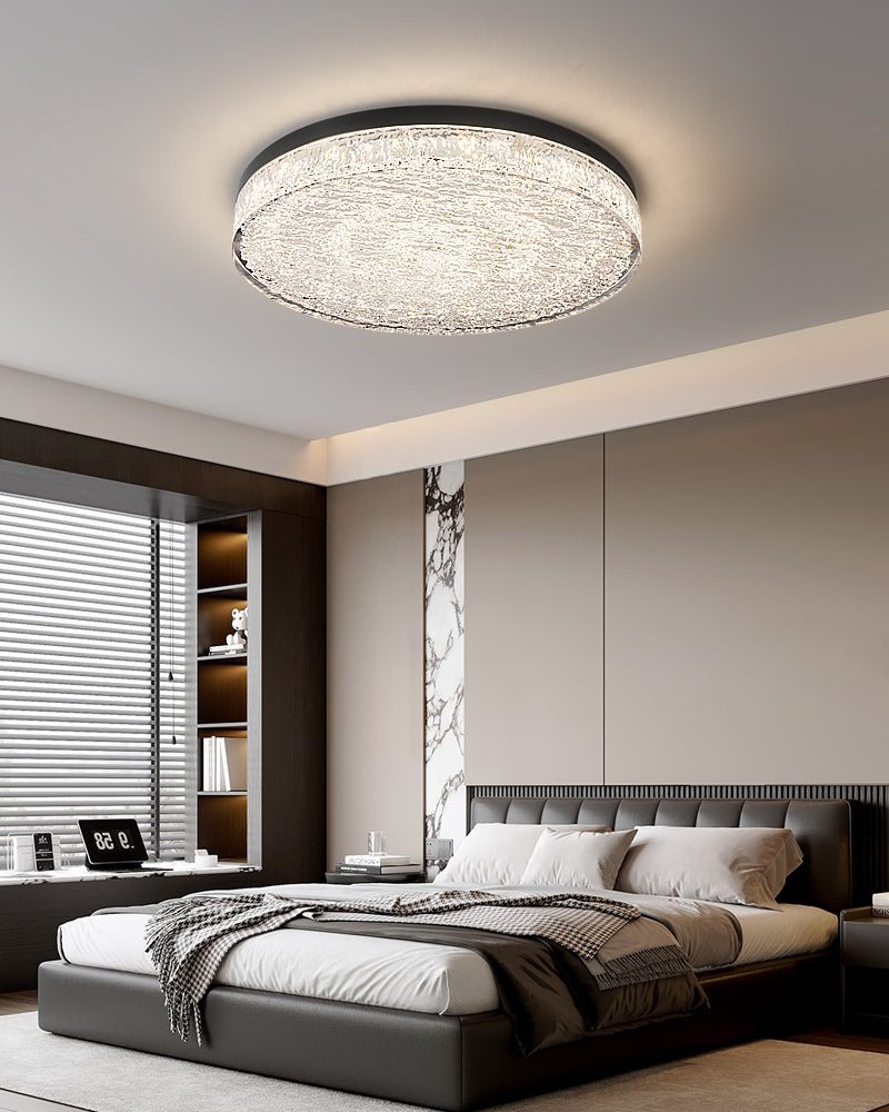 Draven Postmodern Luxury Core Crystal Resin Ceiling Lamp-Neutral Decor