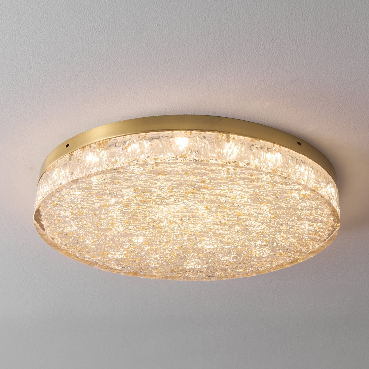 Draven Postmodern Luxury Core Crystal Resin Ceiling Lamp-Neutral Decor
