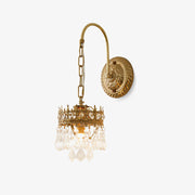 Ivmarila Nordic Art Crown Crystal Sconce Wall lamp-Neutral Decor