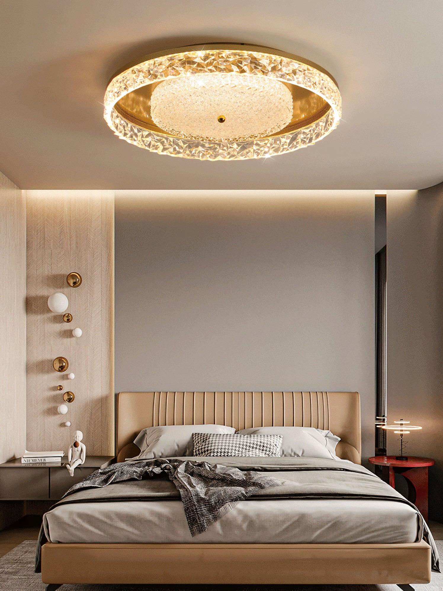 Bia Postmodern Luxury Embedded Crystal Ceiling lamp-Neutral Decor