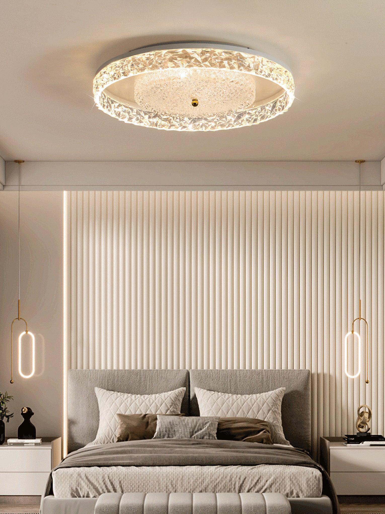 Bia Postmodern Luxury Embedded Crystal Ceiling lamp-Neutral Decor