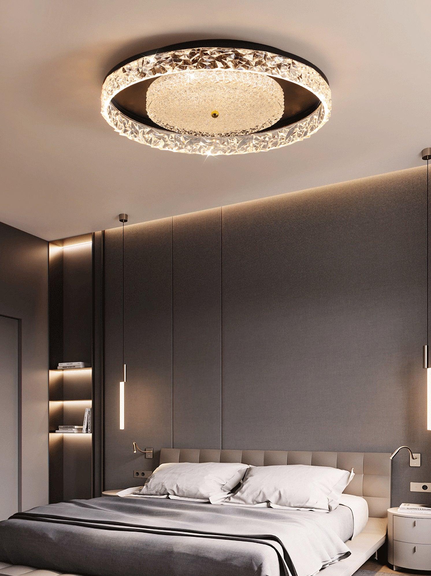Bia Postmodern Luxury Embedded Crystal Ceiling lamp-Neutral Decor