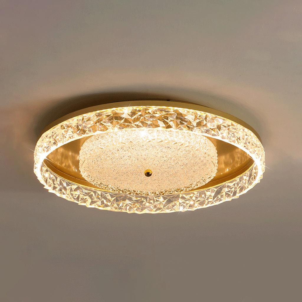 Bia Postmodern Luxury Embedded Crystal Ceiling lamp-Neutral Decor