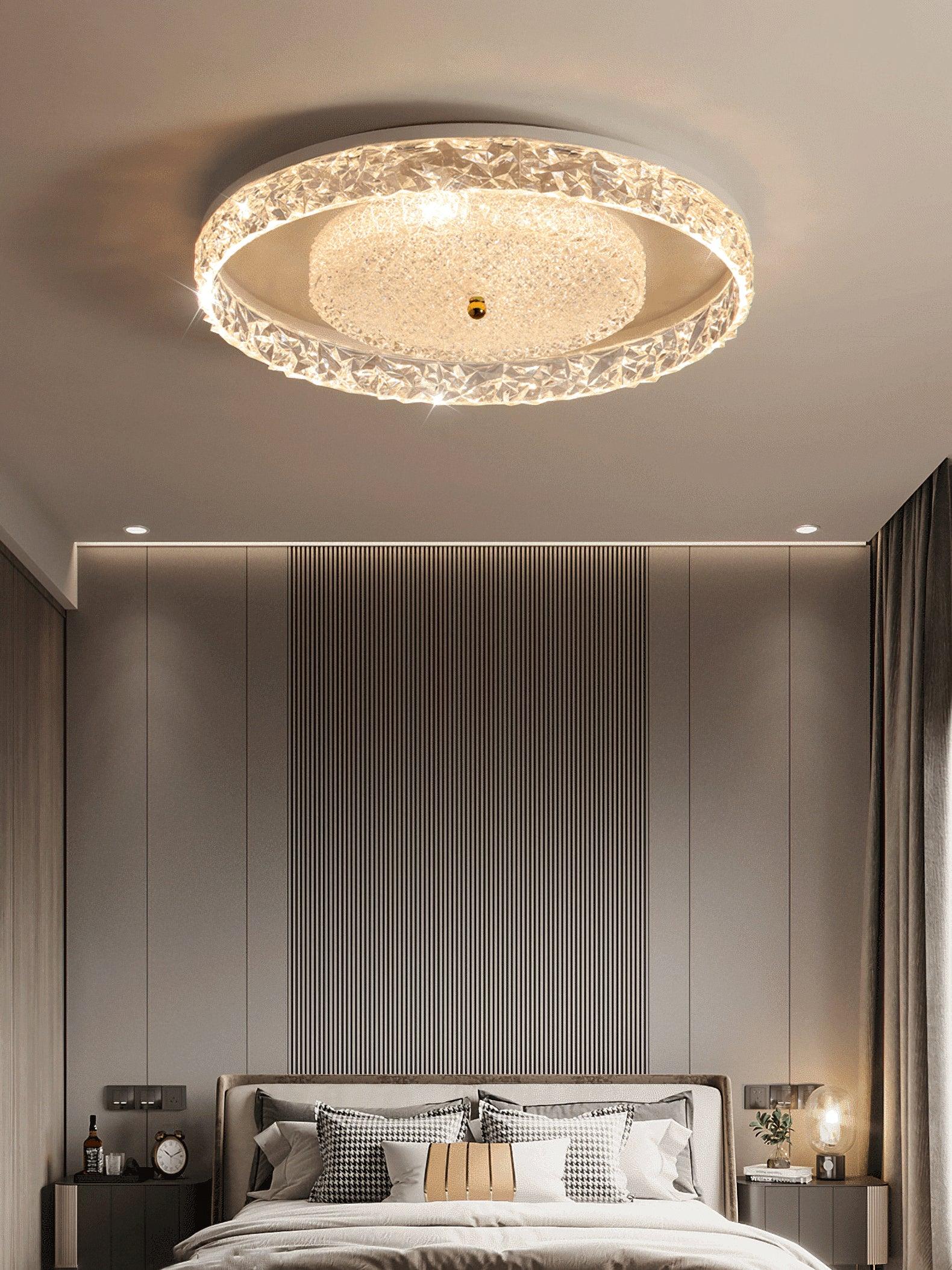 Bia Postmodern Luxury Embedded Crystal Ceiling lamp-Neutral Decor