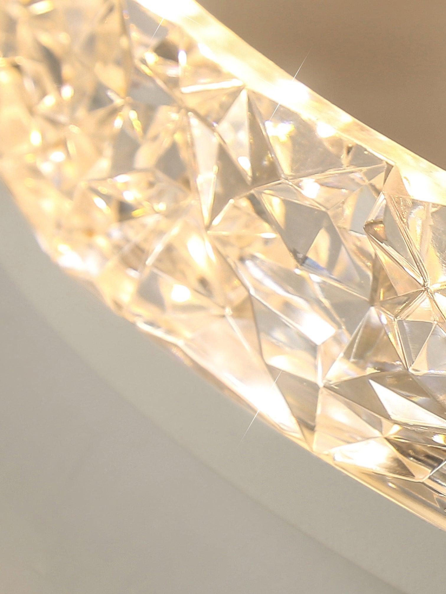 Bia Postmodern Luxury Embedded Crystal Ceiling lamp-Neutral Decor