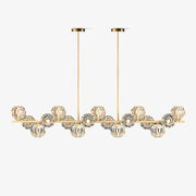 Drivel Postmodern Luxury Ball Brass Crystal Glass Chandelier-Neutral Decor