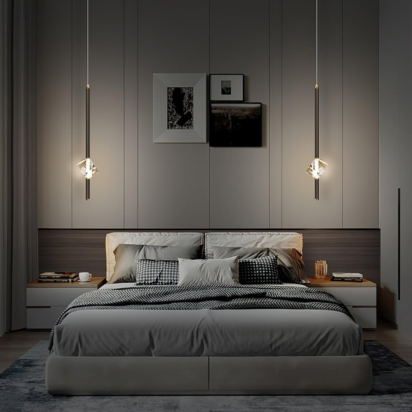 Ririxy Crystal LED Pendant Lamp-Neutral Decor