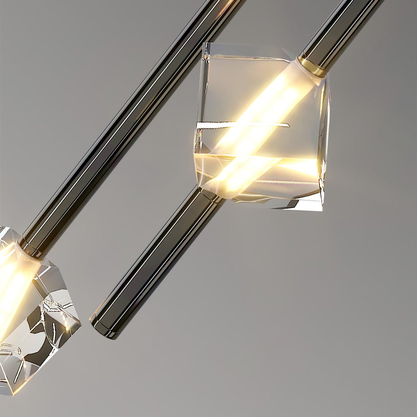 Ririxy Crystal LED Pendant Lamp-Neutral Decor