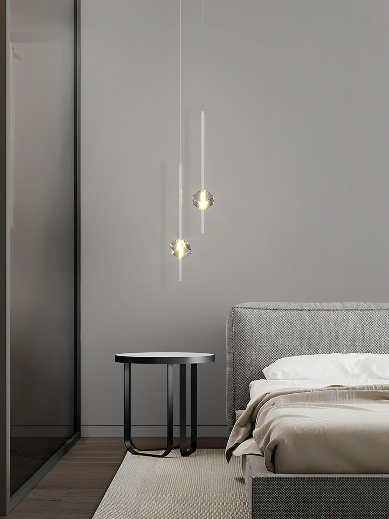 Ririxy Crystal LED Pendant Lamp-Neutral Decor