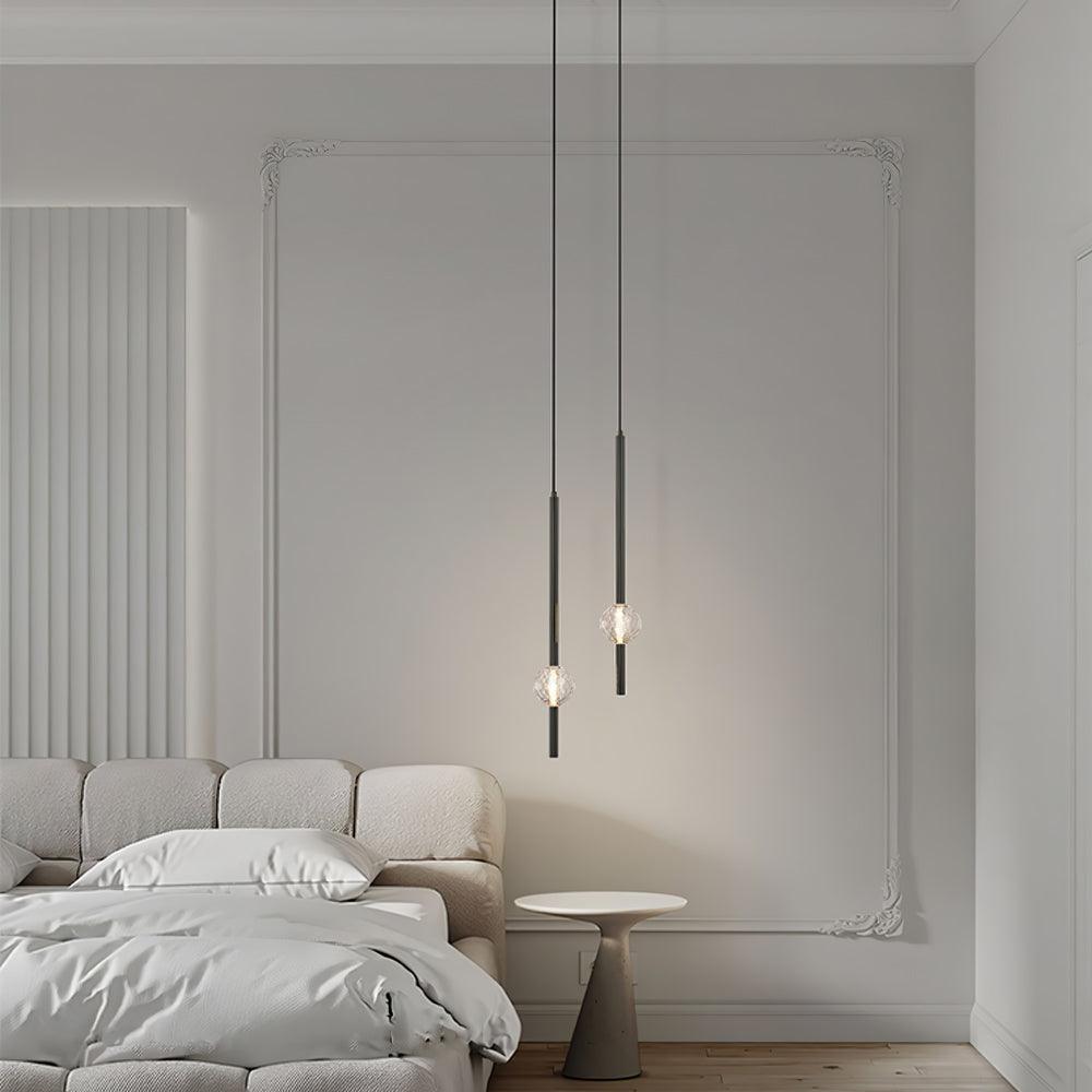 Ririxy Crystal LED Pendant Lamp-Neutral Decor