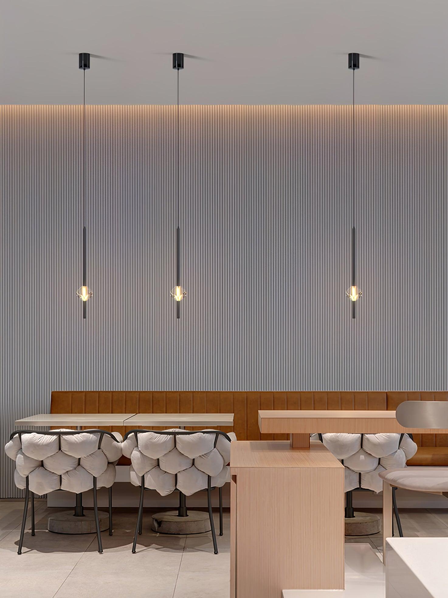 Ririxy Crystal LED Pendant Lamp-Neutral Decor