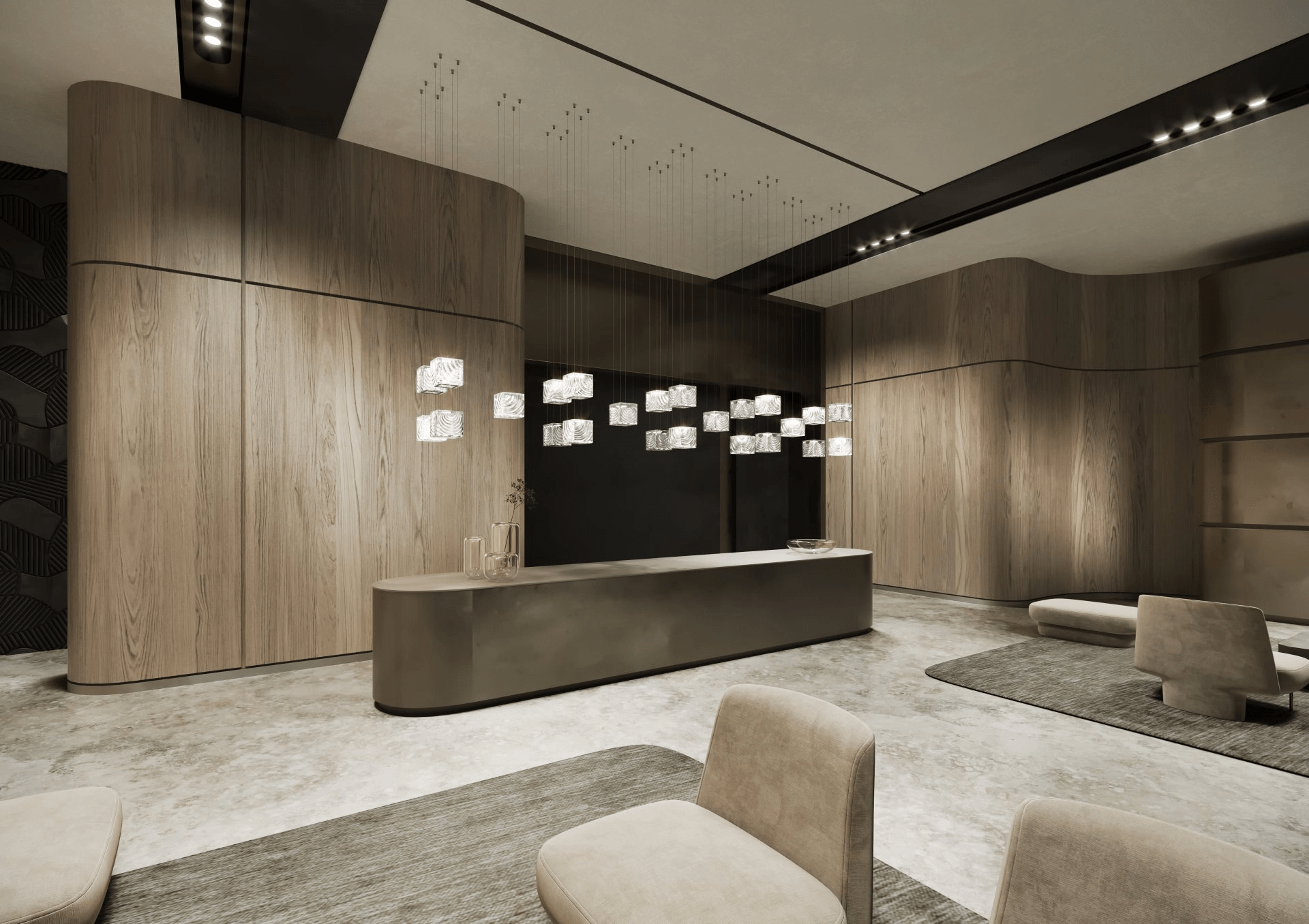 Crystal Pixels Customize Chandelier-Neutral Decor
