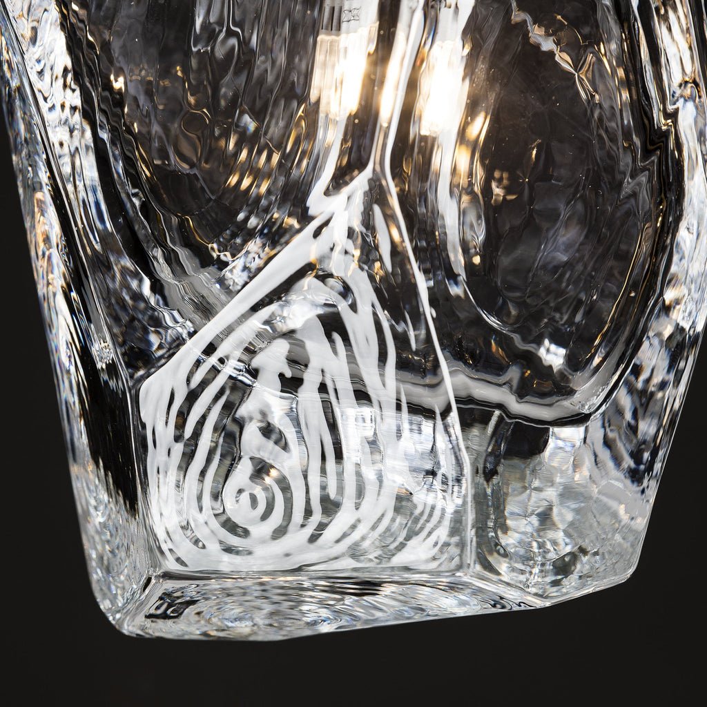 Crystal Rock Cluster Pendant Light-Neutral Decor