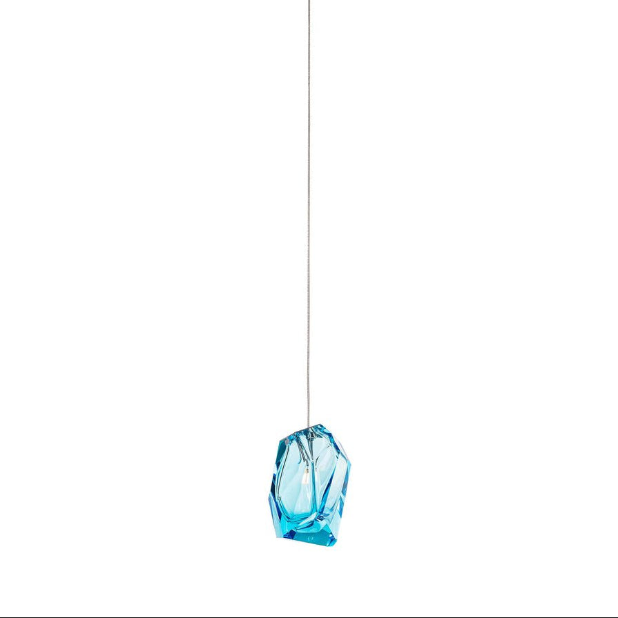 Crystal Rock Cluster Pendant Light-Neutral Decor