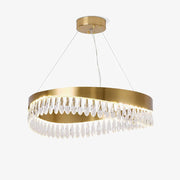 Cana Chandelier Crystal Ring LED Polished-Neutral Decor