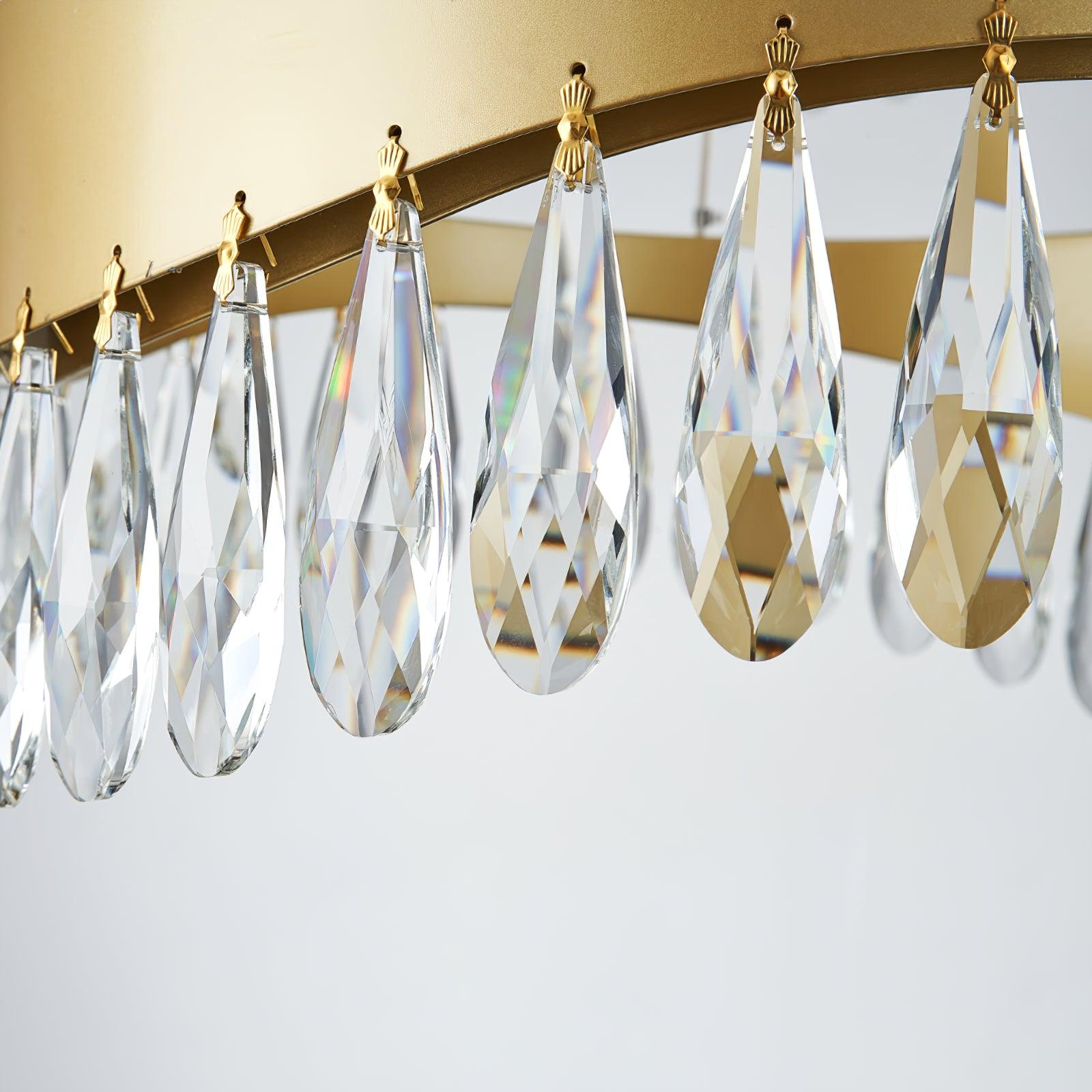 Cana Chandelier Crystal Ring LED Polished-Neutral Decor