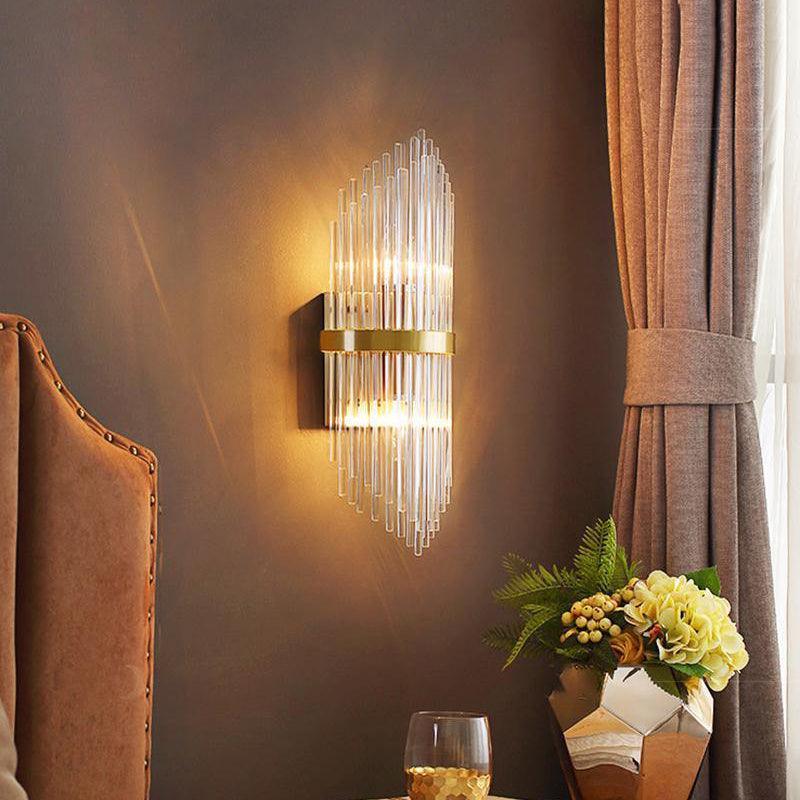 Greshen Postmodern Luxury Crystal Wall Lamp-Neutral Decor