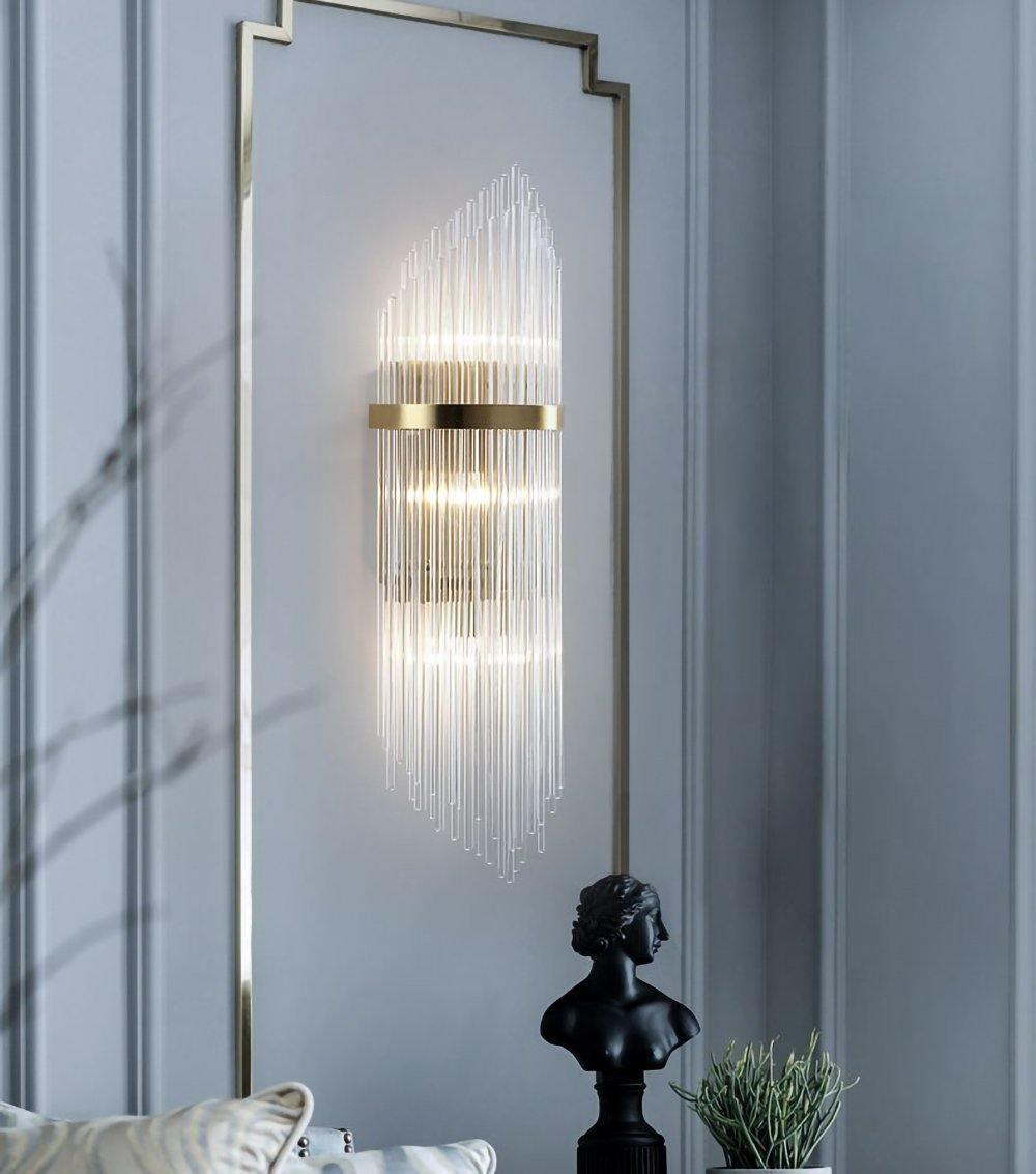 Greshen Postmodern Luxury Crystal Wall Lamp-Neutral Decor