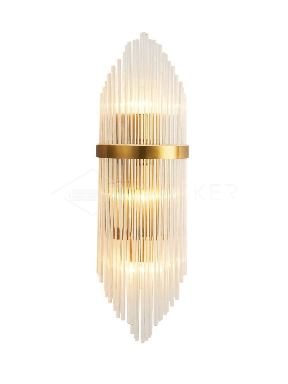 Greshen Postmodern Luxury Crystal Wall Lamp-Neutral Decor