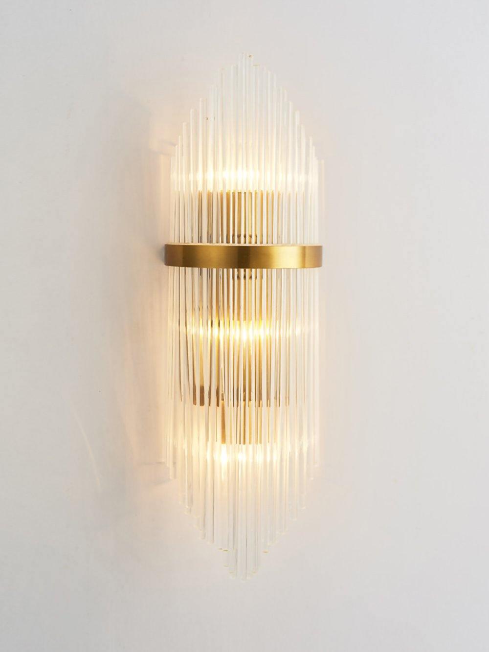 Greshen Postmodern Luxury Crystal Wall Lamp-Neutral Decor