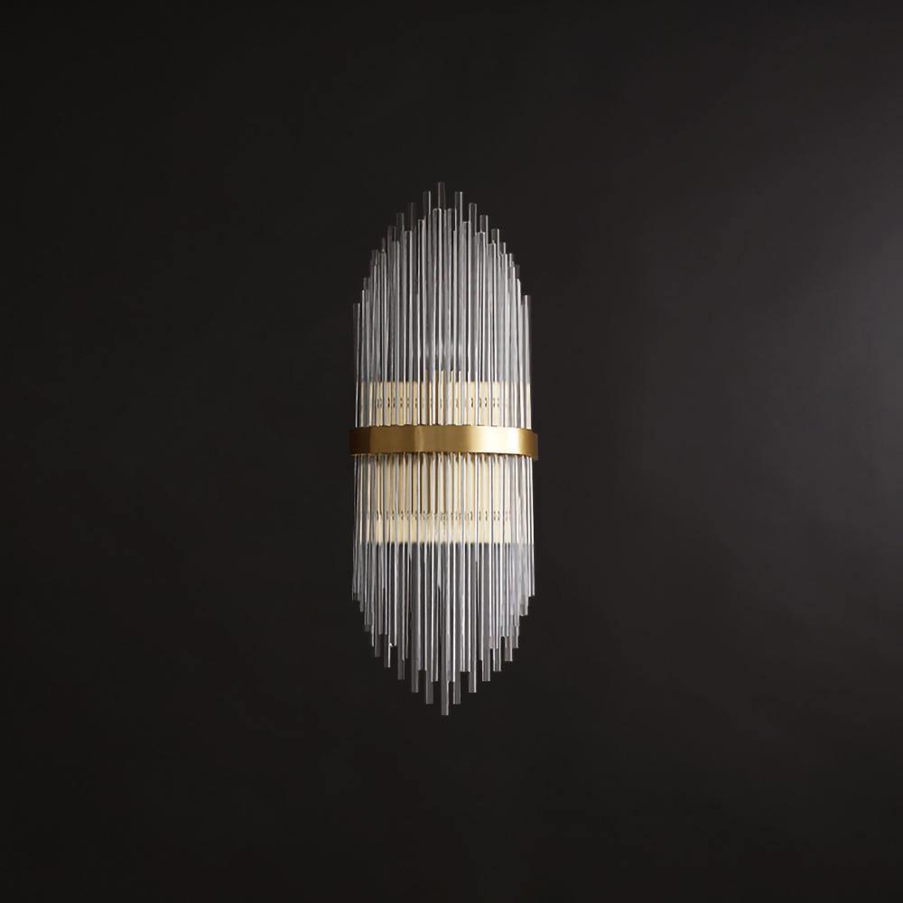 Greshen Postmodern Luxury Crystal Wall Lamp-Neutral Decor