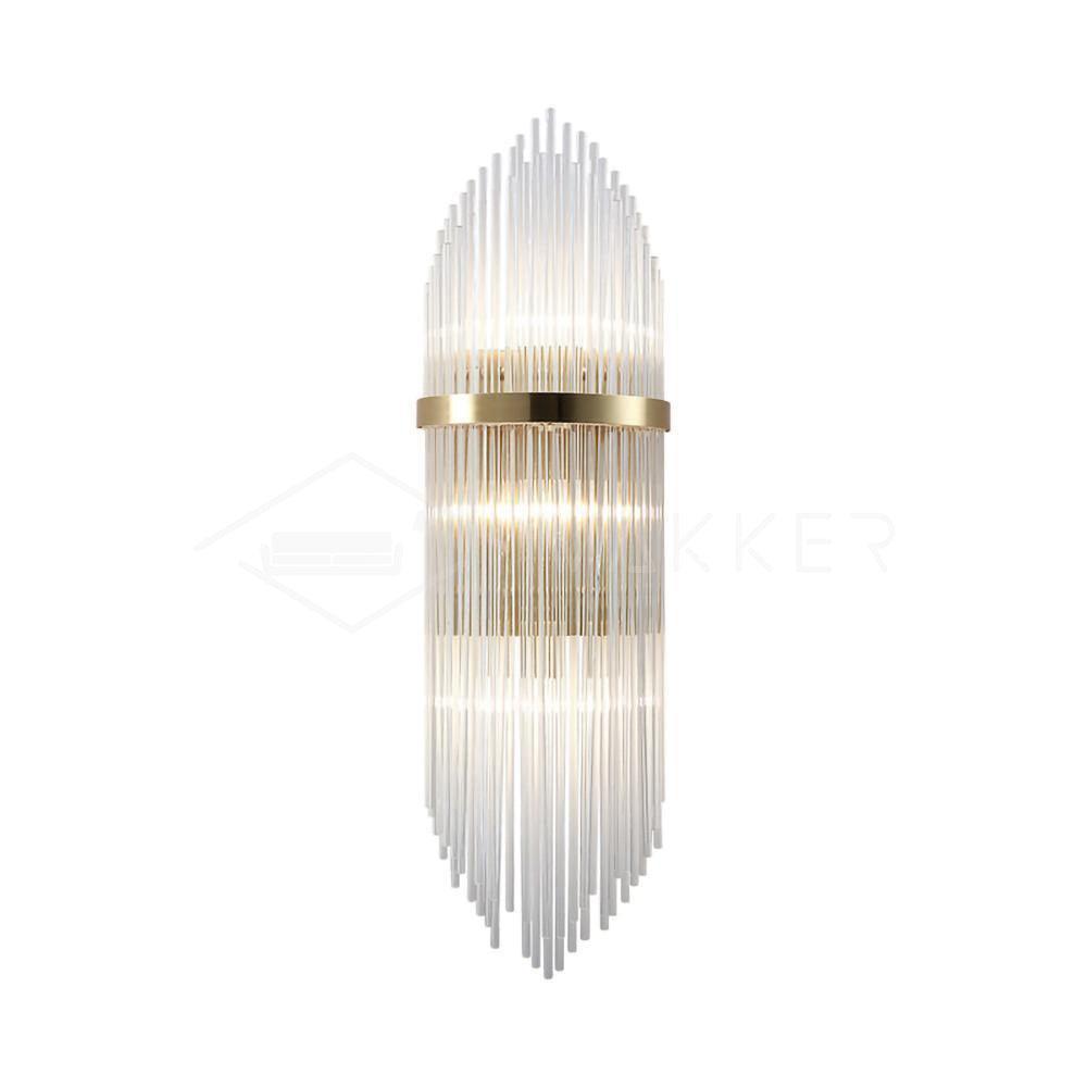 Greshen Postmodern Luxury Crystal Wall Lamp-Neutral Decor