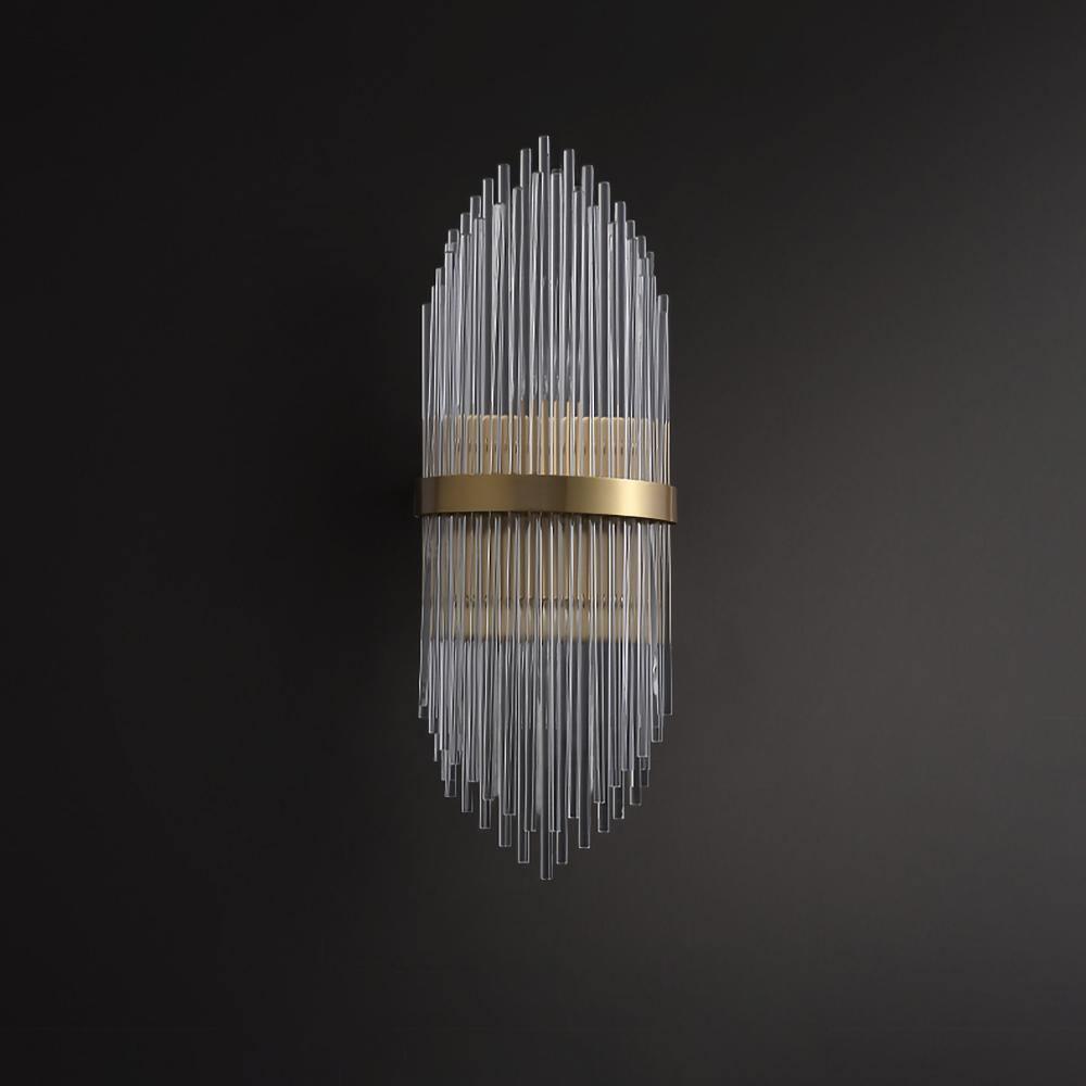 Greshen Postmodern Luxury Crystal Wall Lamp-Neutral Decor