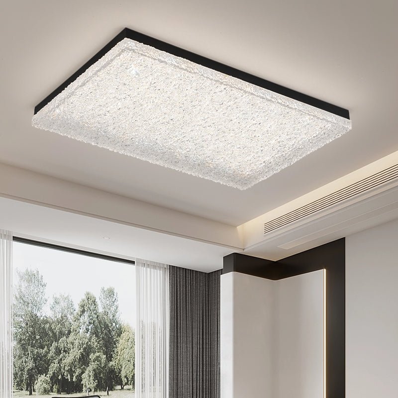 Cevineth Modern Minimalist Resin Ceiling Light-Neutral Decor