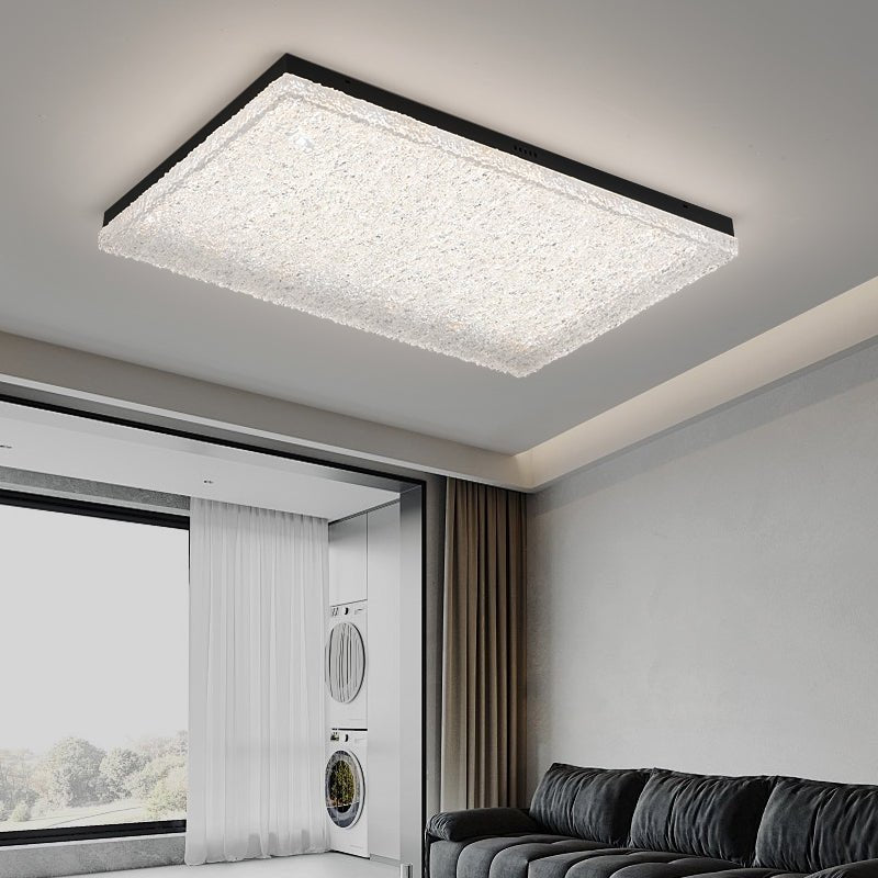 Cevineth Modern Minimalist Resin Ceiling Light-Neutral Decor