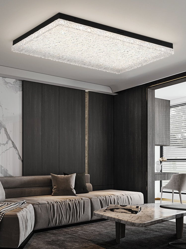 Cevineth Modern Minimalist Resin Ceiling Light-Neutral Decor