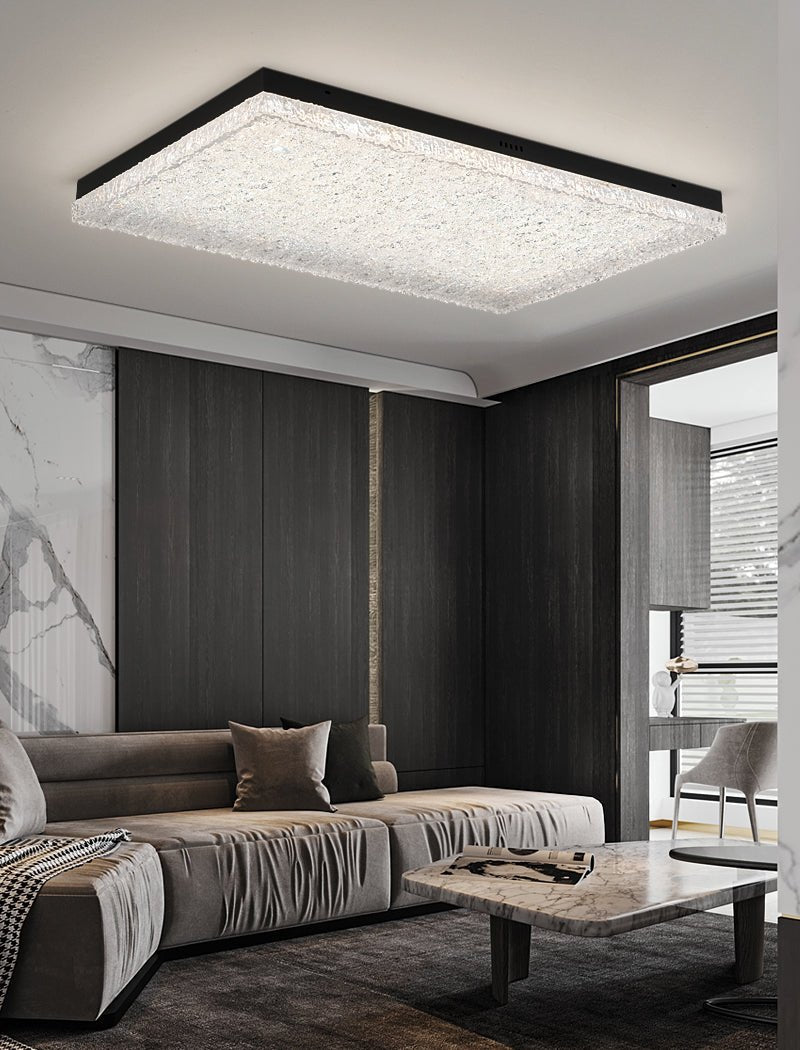 Cevineth Modern Minimalist Resin Ceiling Light-Neutral Decor