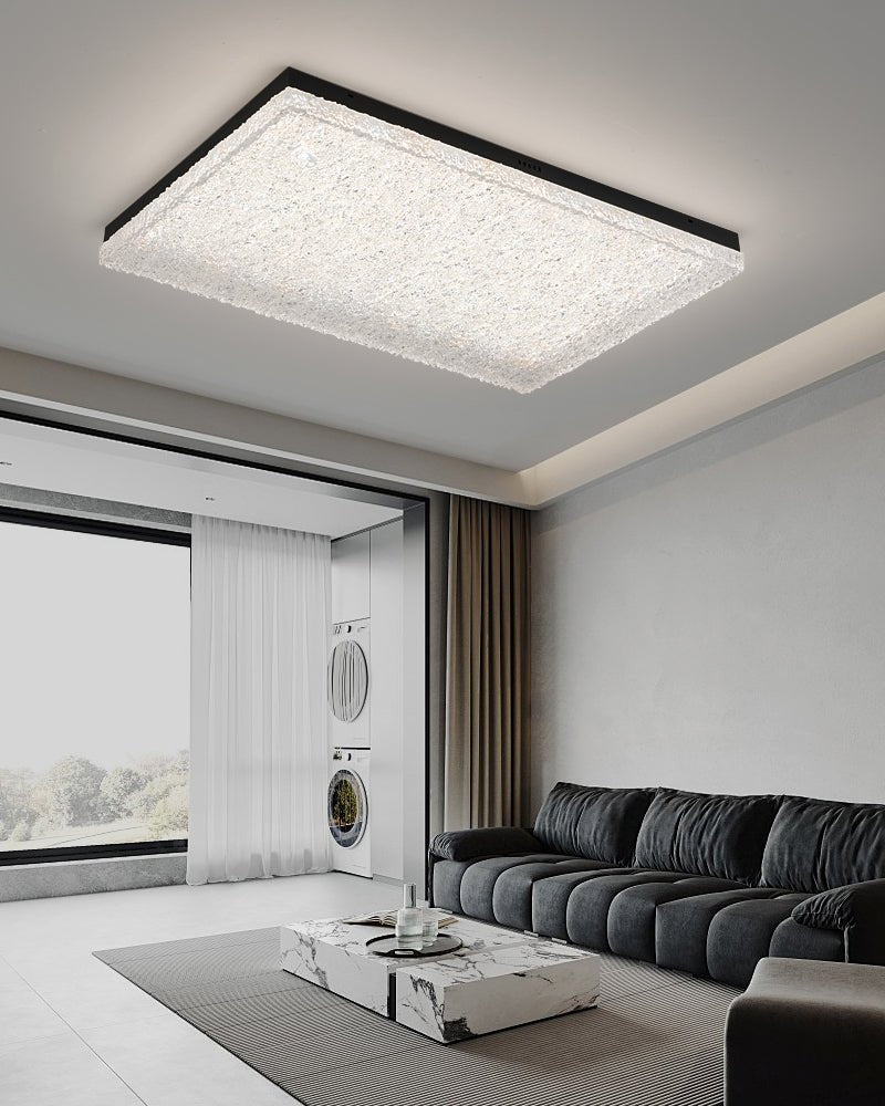 Cevineth Modern Minimalist Resin Ceiling Light-Neutral Decor