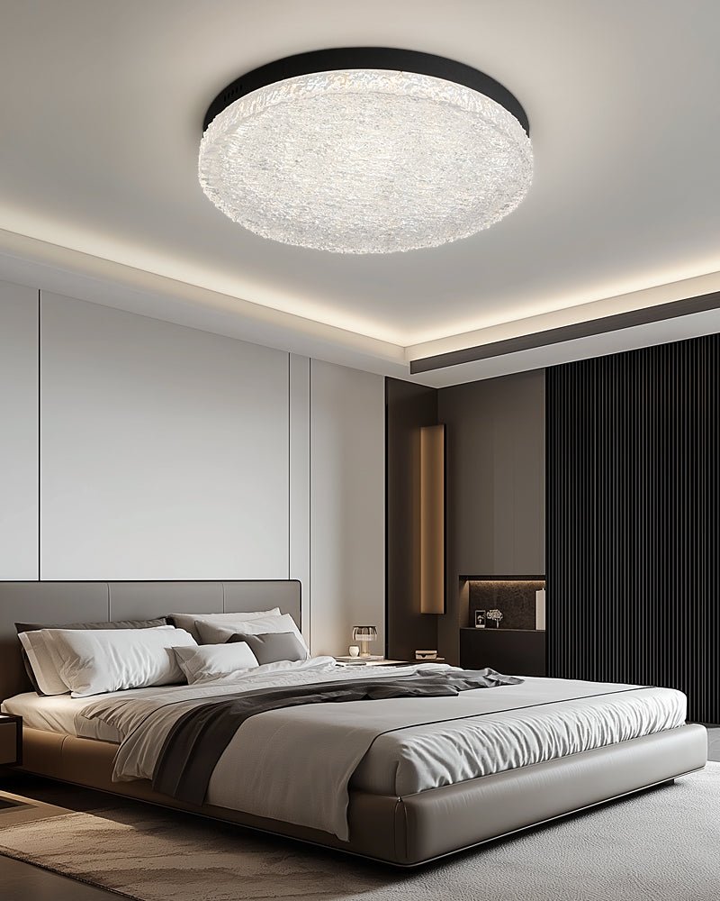 Cevineth Modern Minimalist Resin Ceiling Light-Neutral Decor