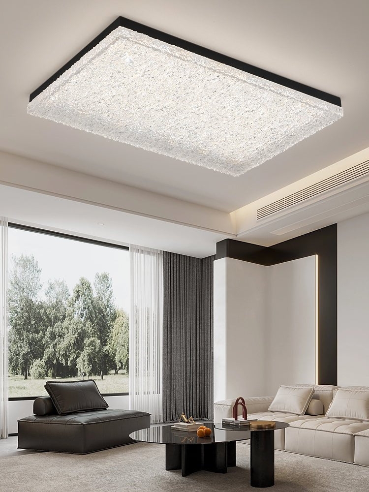 Cevineth Modern Minimalist Resin Ceiling Light-Neutral Decor