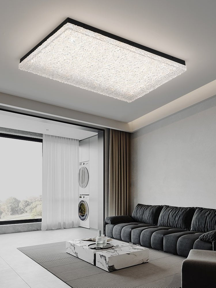 Cevineth Modern Minimalist Resin Ceiling Light-Neutral Decor