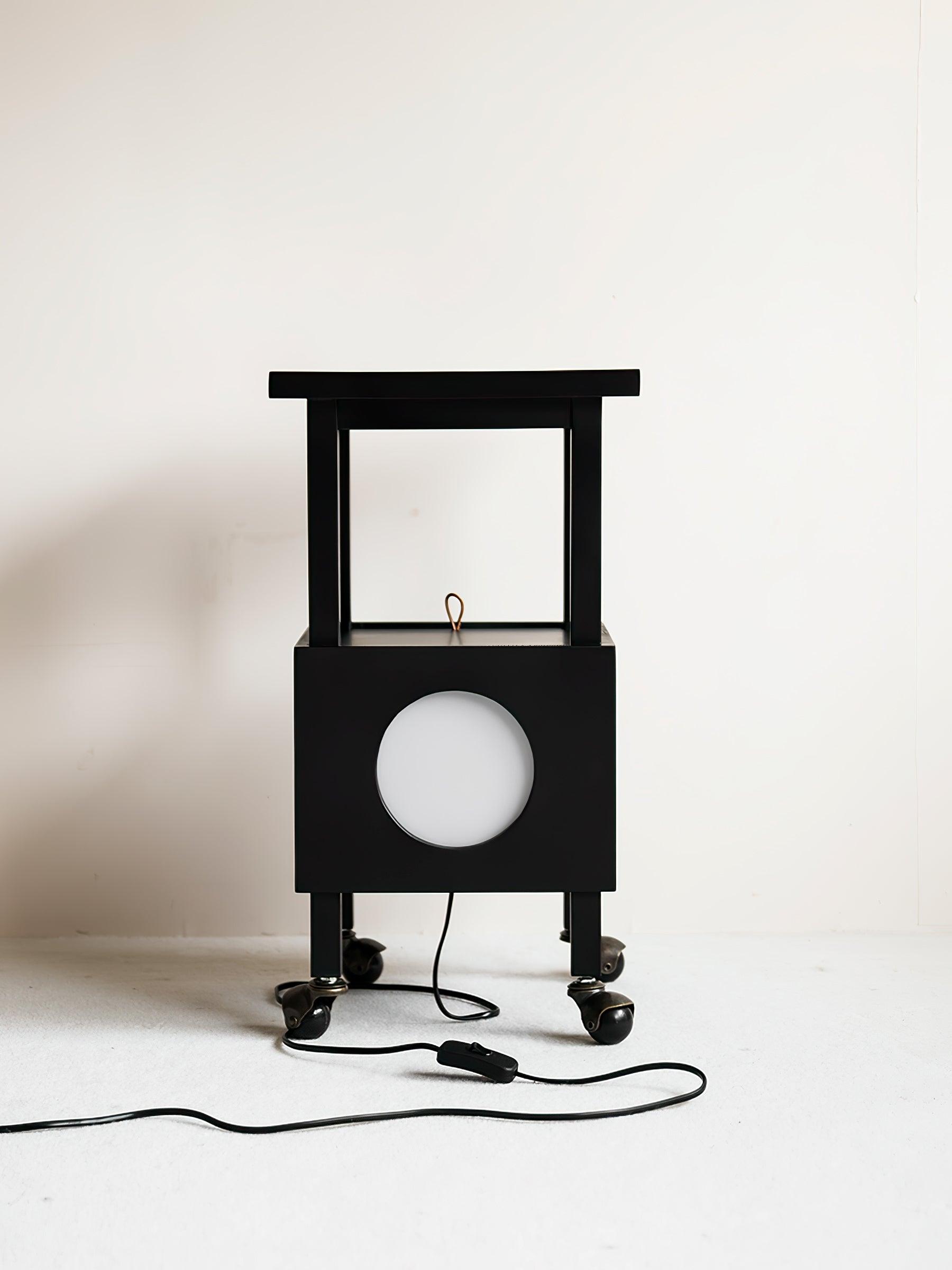 Lumi Cubby Mobile Table Light-Neutral Decor