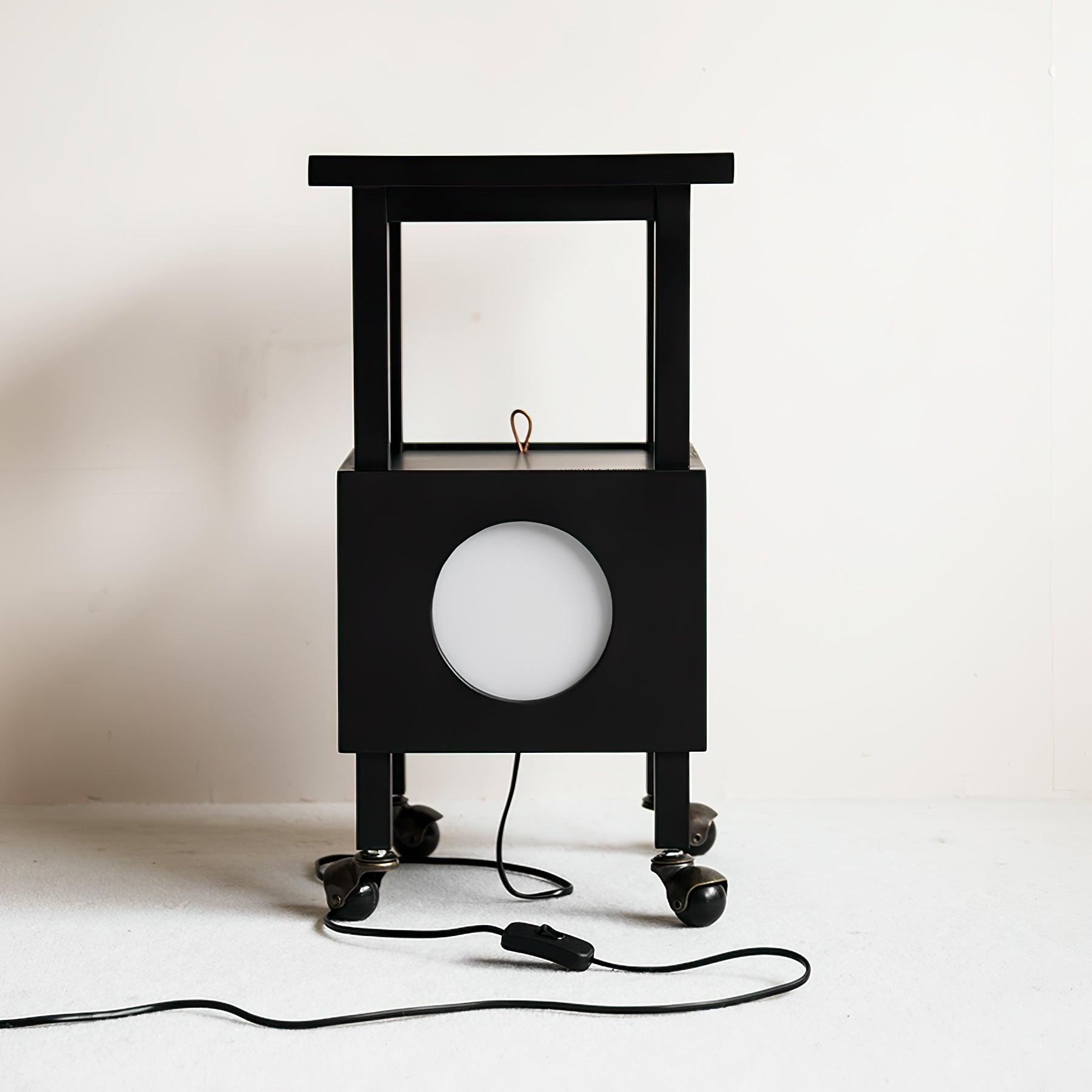 Lumi Cubby Mobile Table Light-Neutral Decor