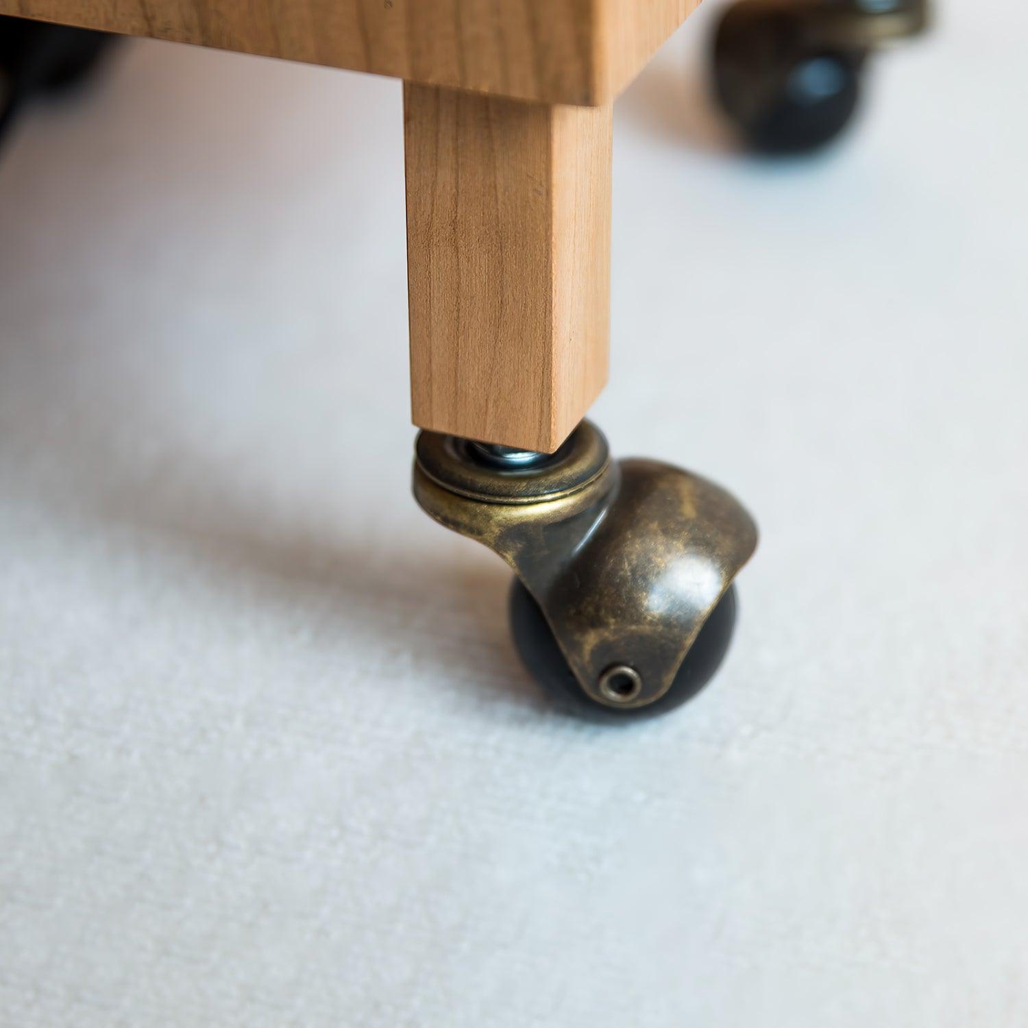 Lumi Cubby Mobile Table Light-Neutral Decor