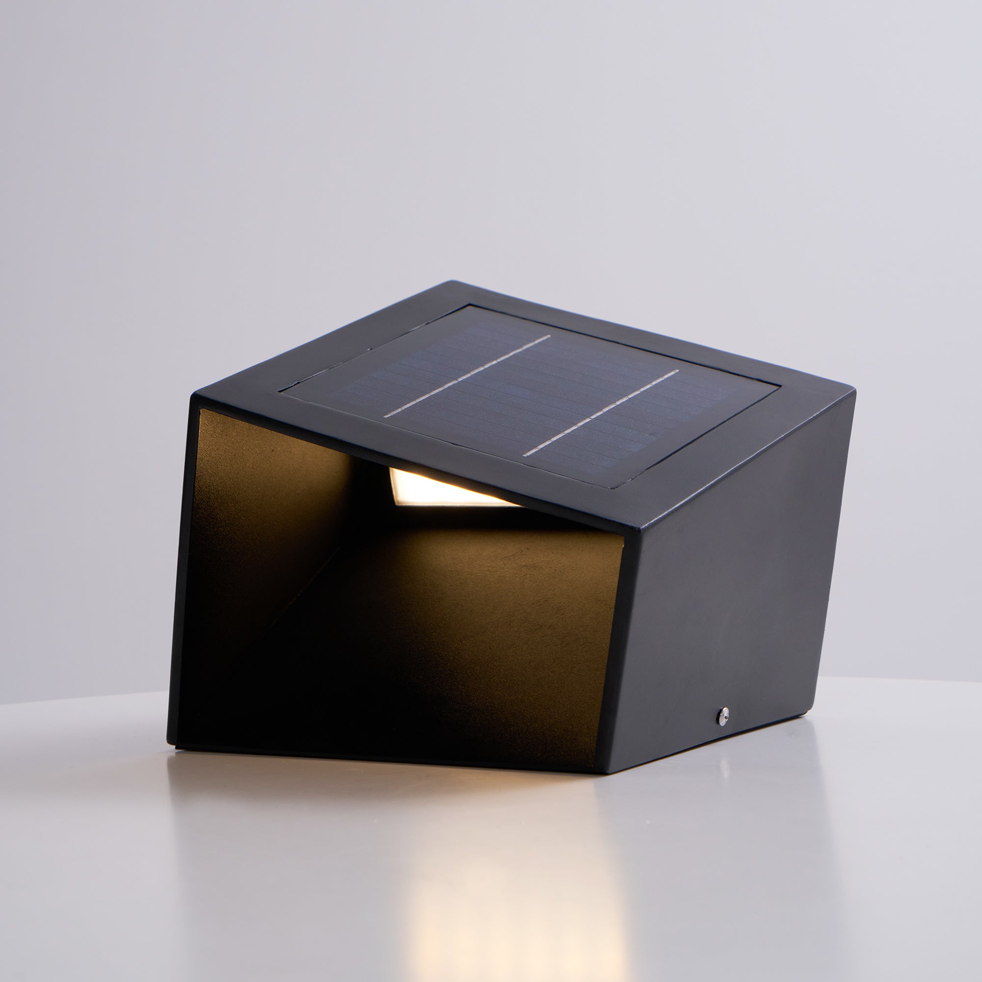 Evsore Unique Cube Garden Solar Outdoor Light-Neutral Decor