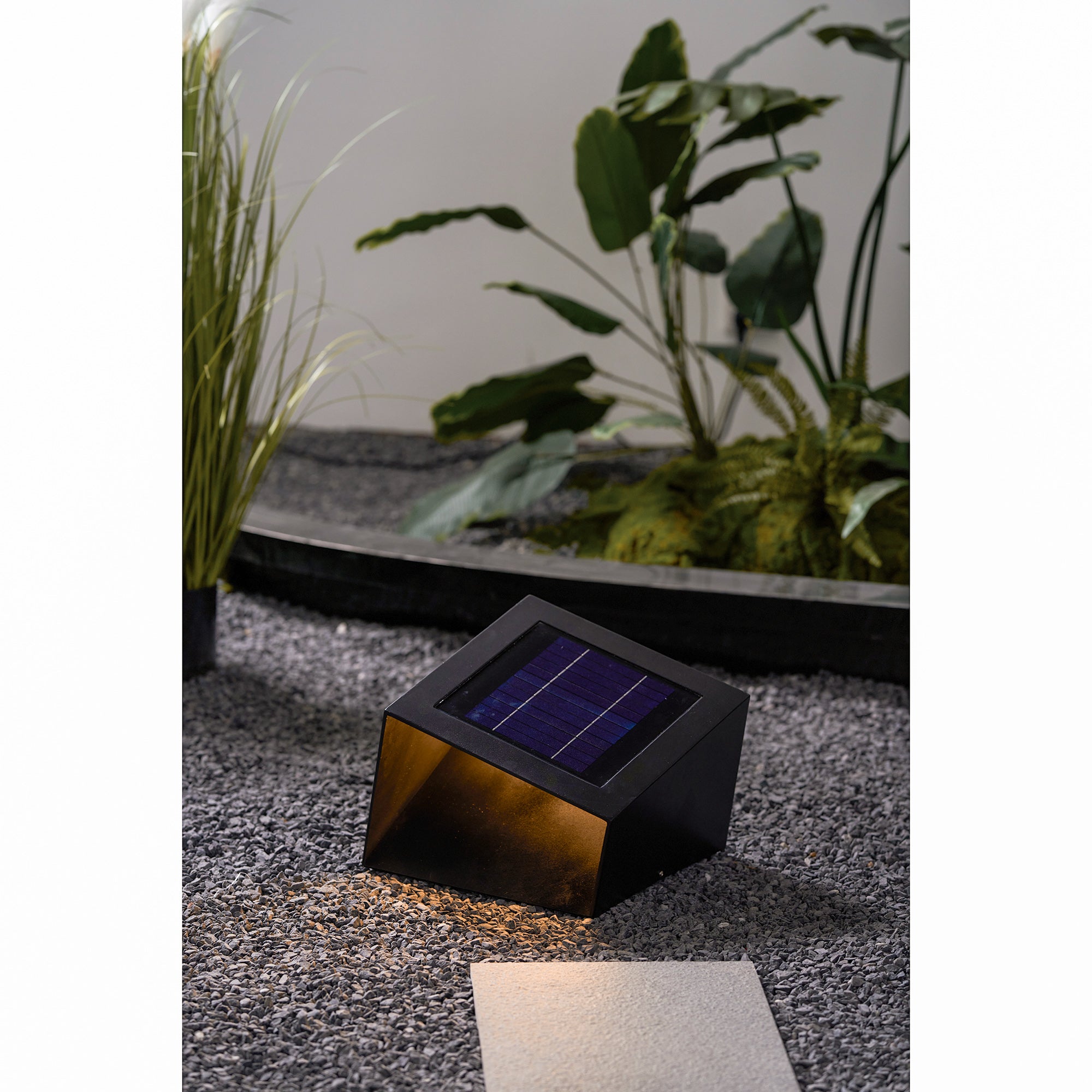 Evsore Unique Cube Garden Solar Outdoor Light-Neutral Decor