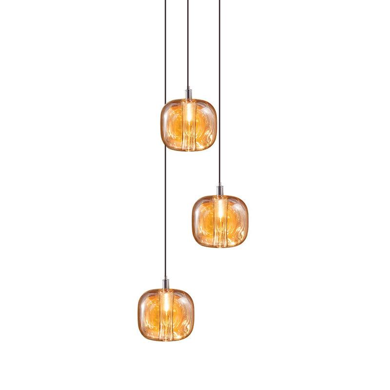 Glowcube Modern Crystal Chandelier-Neutral Decor