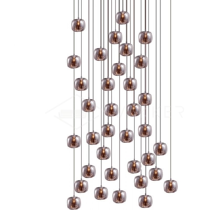 Glowcube Modern Crystal Chandelier-Neutral Decor