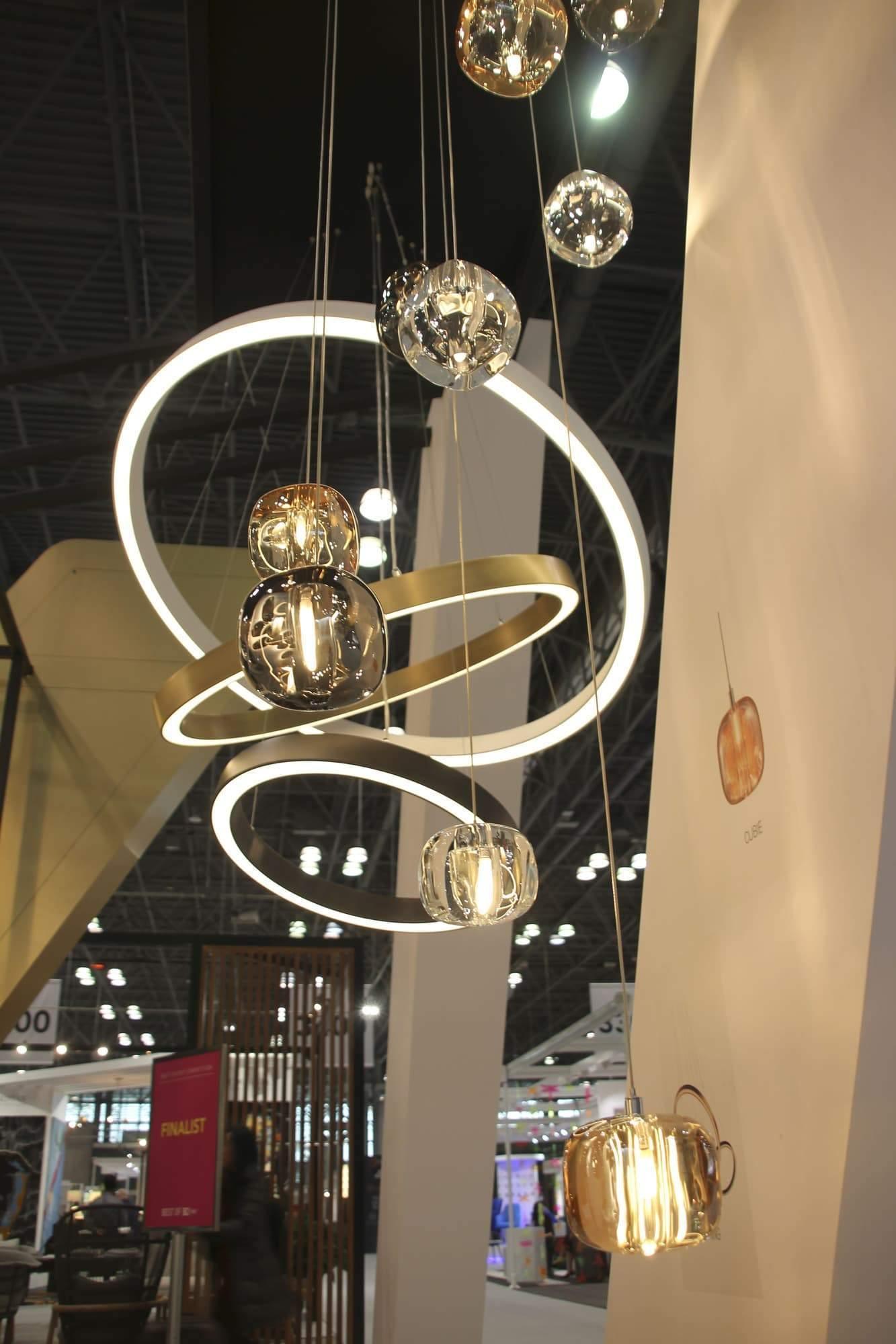 Glowcube Modern Crystal Chandelier-Neutral Decor