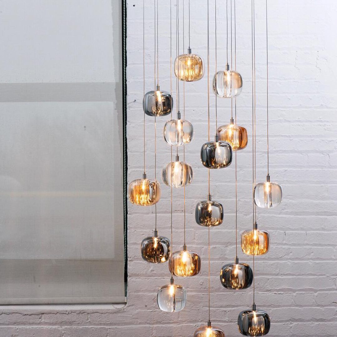 Glowcube Modern Crystal Chandelier-Neutral Decor